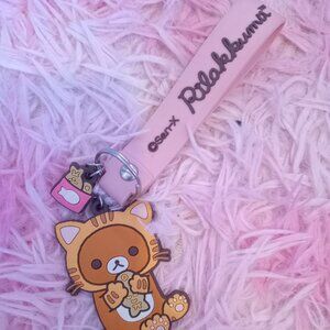 Rilakkuma cat Keychain